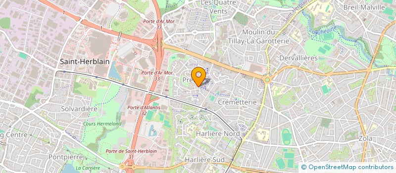 localisation de l'entreprise MONSIEUR PASCAL MARC MASSIOT  SAINT-HERBLAIN