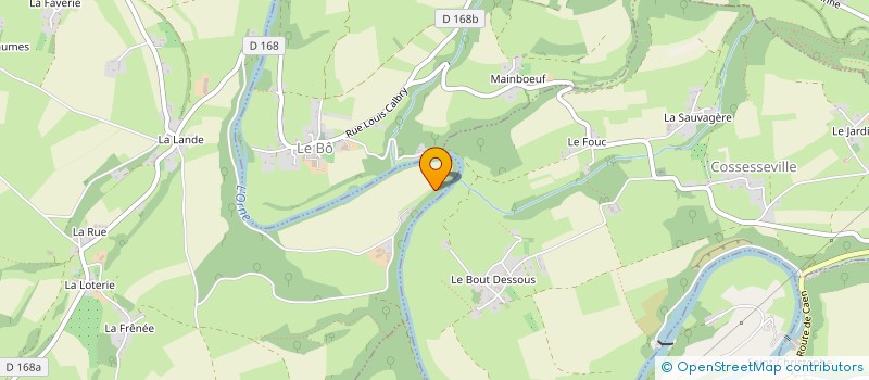 localisation de l'entreprise MONSIEUR PASCAL MARCATTE  CLECY