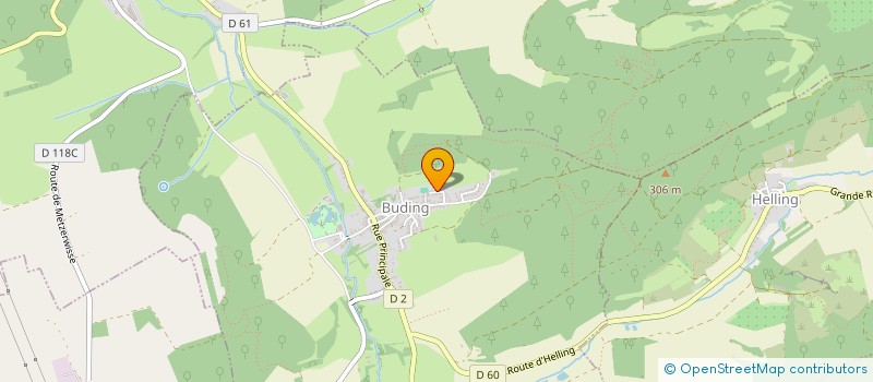 localisation de l'entreprise MONSIEUR PASCAL MARCHAL  BUDING