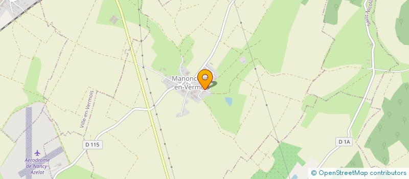 localisation de l'entreprise MONSIEUR PASCAL MARCHAL  MANONCOURT-EN-VERMOIS