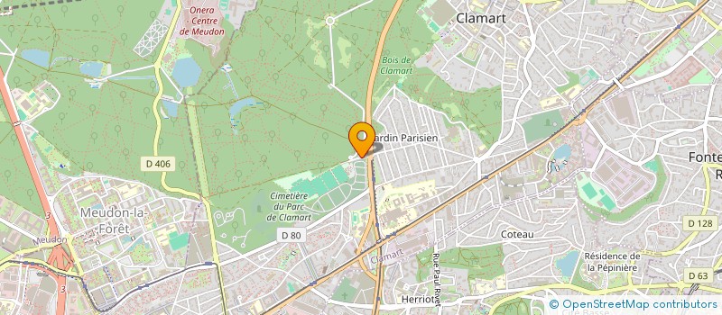 localisation de l'entreprise MONSIEUR PASCAL MARCHI  CLAMART