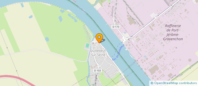 localisation de l'entreprise MONSIEUR PASCAL MARCOTTE  QUILLEBEUF-SUR-SEINE