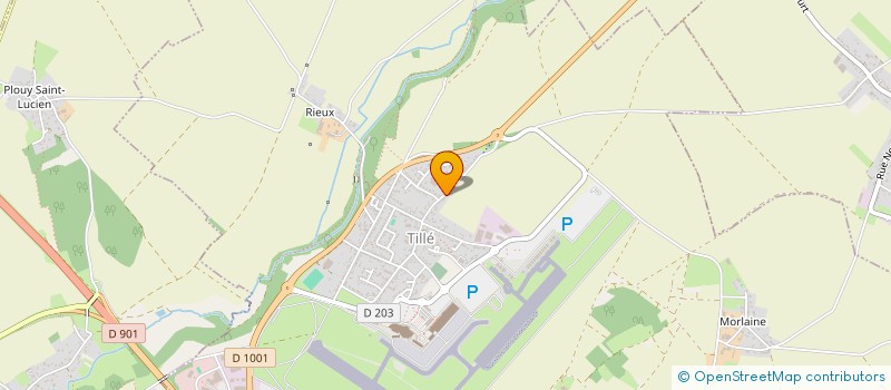 localisation de l'entreprise MONSIEUR PASCAL MAREST  TILLE