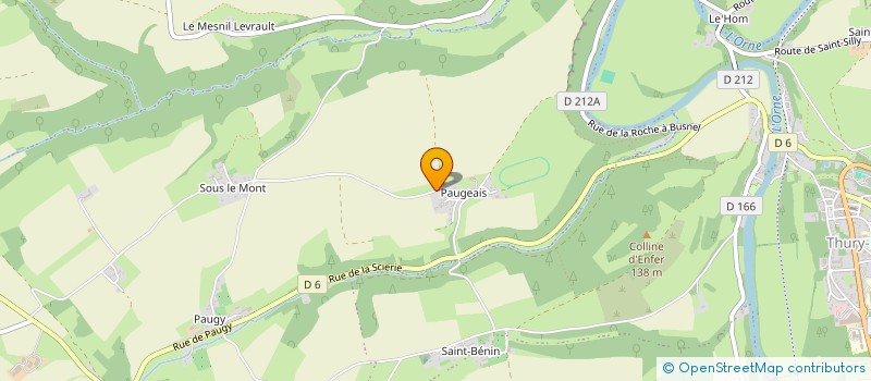 localisation de l'entreprise MONSIEUR PASCAL MARIE  THURY-HARCOURT-LE-HOM