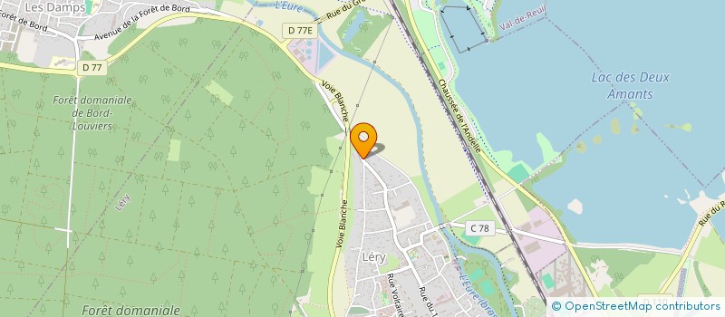 localisation de l'entreprise MONSIEUR PASCAL MARIE  LERY