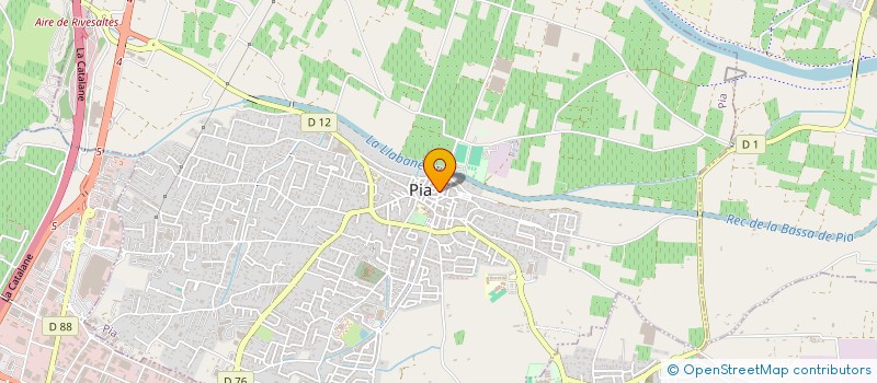 localisation de l'entreprise MONSIEUR PASCAL MARIE  PIA