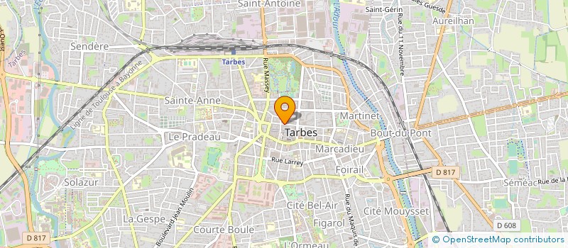 localisation de l'entreprise MONSIEUR PASCAL MARKHOFF  TARBES