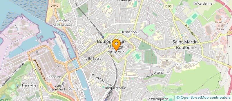 localisation de l'entreprise MONSIEUR PASCAL MARLOT à BOULOGNE-SUR-MER