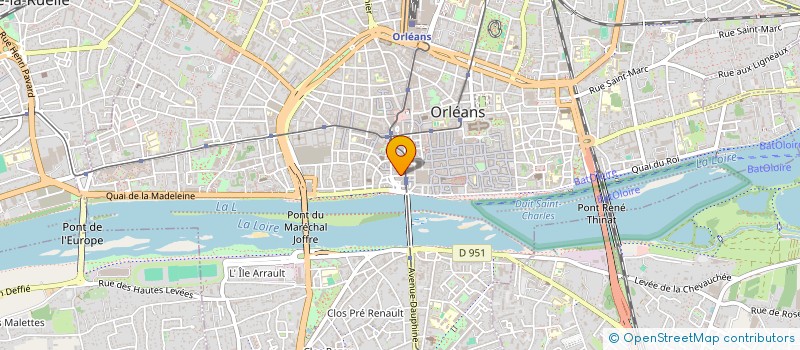 localisation de l'entreprise MONSIEUR PASCAL MARMIN à ORLEANS