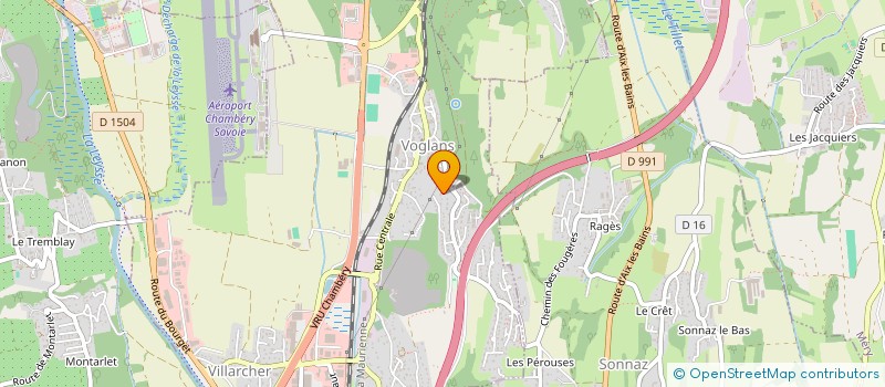 localisation de l'entreprise MONSIEUR PASCAL MARMOUSEZ  VOGLANS