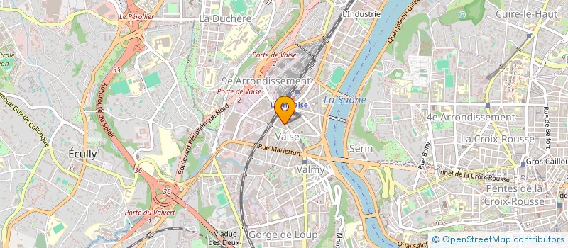 localisation de l'entreprise MONSIEUR PASCAL MARTIN-PREVEL  LYON