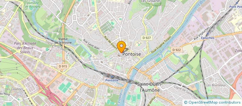 localisation de l'entreprise MONSIEUR PASCAL MASONI  PONTOISE