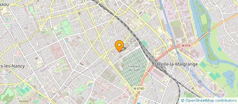 localisation de l'entreprise MONSIEUR PASCAL MAUCHAMP  VANDUVRE-LES-NANCY