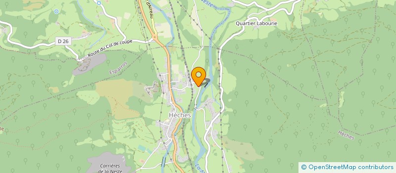 localisation de l'entreprise MONSIEUR PASCAL MAURICE BRESSANGE  HECHES