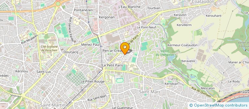 localisation de l'entreprise MONSIEUR PASCAL MAZE  SAINT-POL-DE-LEON