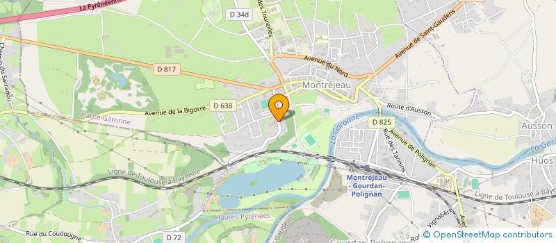 localisation de l'entreprise MONSIEUR PASCAL MAZERI  MONTREJEAU