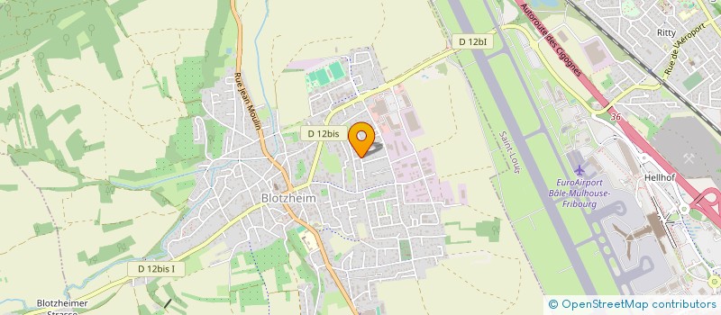 localisation de l'entreprise MONSIEUR PASCAL MAZZA  BLOTZHEIM