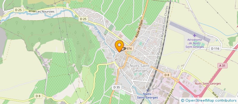 localisation de l'entreprise MONSIEUR PASCAL MECHAIN à NUITS-SAINT-GEORGES