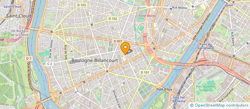 localisation de l'entreprise MONSIEUR PASCAL MEHAUTE à BOULOGNE-BILLANCOURT