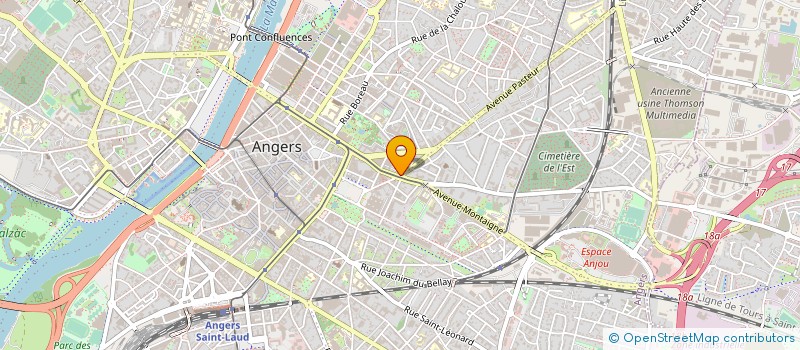 localisation de l'entreprise MONSIEUR PASCAL MEIGNAN  ANGERS