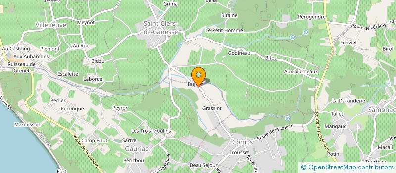 localisation de l'entreprise MONSIEUR PASCAL MELI  GAURIAC