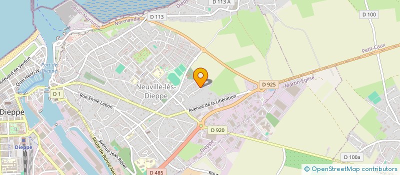 localisation de l'entreprise MONSIEUR PASCAL MENDES  DIEPPE