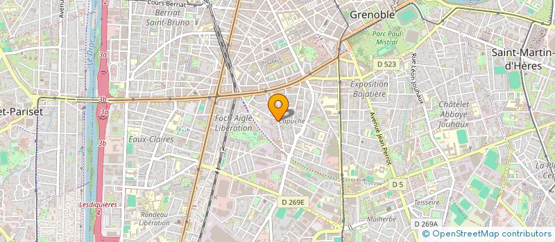 localisation de l'entreprise MONSIEUR PASCAL MENDEZ à GRENOBLE