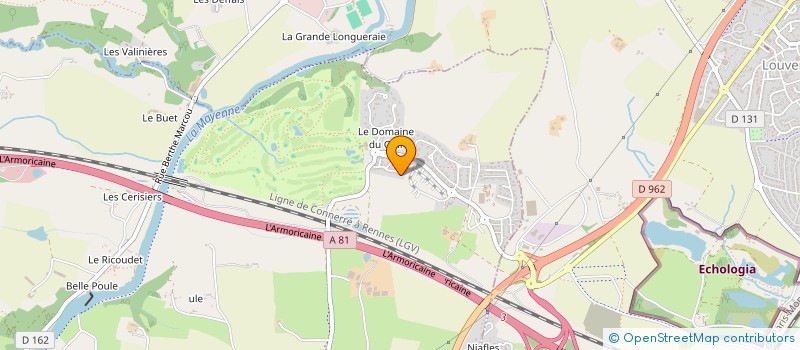 localisation de l'entreprise MONSIEUR PASCAL MENETRIER  CHANGE