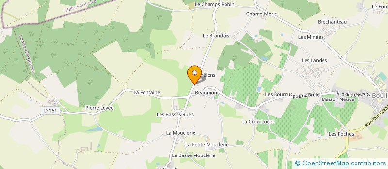 localisation de l'entreprise MONSIEUR PASCAL MERCERON  LORETZ-D'ARGENTON