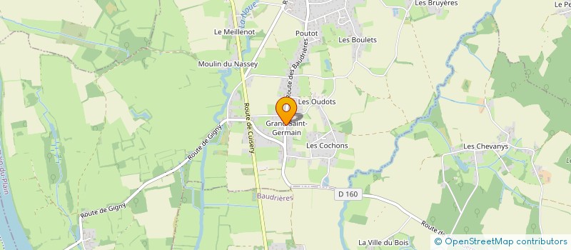 localisation de l'entreprise MONSIEUR PASCAL MERITE à SAINT-GERMAIN-DU-PLAIN