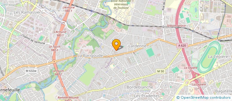 localisation de l'entreprise MONSIEUR PASCAL MEROU à TOULOUSE
