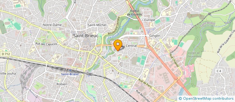 localisation de l'entreprise MONSIEUR PASCAL MERRER à SAINT-BRIEUC