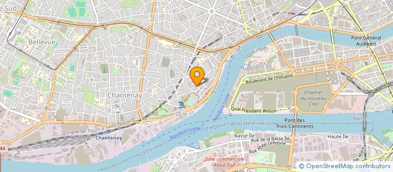 localisation de l'entreprise MONSIEUR PASCAL METAYER à NANTES
