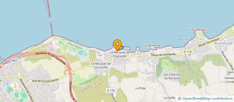 localisation de l'entreprise MONSIEUR PASCAL METEYER  CHERBOURG-EN-COTENTIN