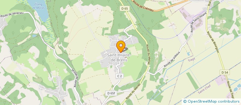 localisation de l'entreprise MONSIEUR PASCAL METIVIER  SAINT-HILAIRE-DE-BRENS