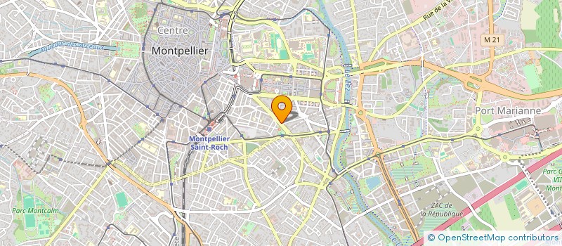 localisation de l'entreprise MONSIEUR PASCAL MEUNIER à MONTPELLIER