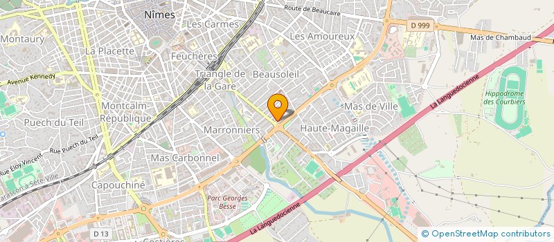 localisation de l'entreprise MONSIEUR PASCAL MICHEA  NIMES