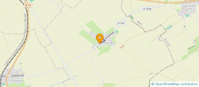 localisation de l'entreprise MONSIEUR PASCAL MICHEL  TRONVILLE