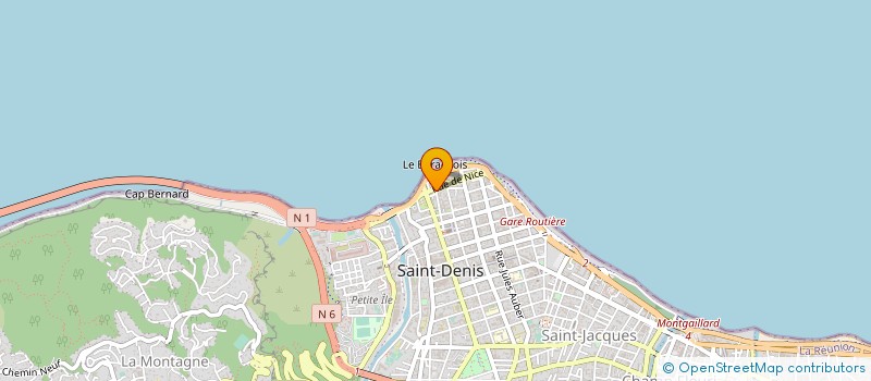 localisation de l'entreprise MONSIEUR PASCAL MICHEL  SAINT-DENIS