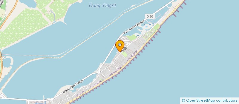 localisation de l'entreprise MONSIEUR PASCAL MICHEL à FRONTIGNAN