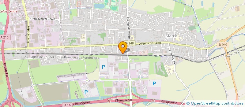 localisation de l'entreprise MONSIEUR PASCAL MICHEL  MARCK