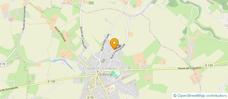 localisation de l'entreprise MONSIEUR PASCAL MICHENEAU  TURRETOT