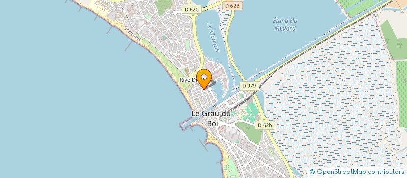 localisation de l'entreprise MONSIEUR PASCAL MICHON  LE GRAU DU ROI