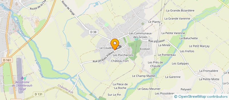 localisation de l'entreprise MONSIEUR PASCAL MIELE à CHATELLERAULT