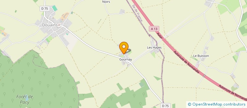 localisation de l'entreprise MONSIEUR PASCAL MIGNOT  BOISSET-LES-PREVANCHES