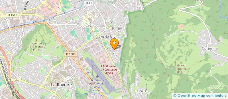 localisation de l'entreprise MONSIEUR PASCAL MIGUET  BARBY