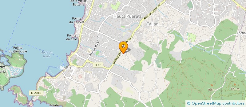 localisation de l'entreprise MONSIEUR PASCAL MILANINI à SIX-FOURS-LES-PLAGES