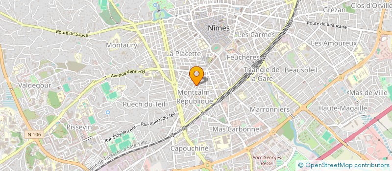 localisation de l'entreprise MONSIEUR PASCAL MILLE à NIMES