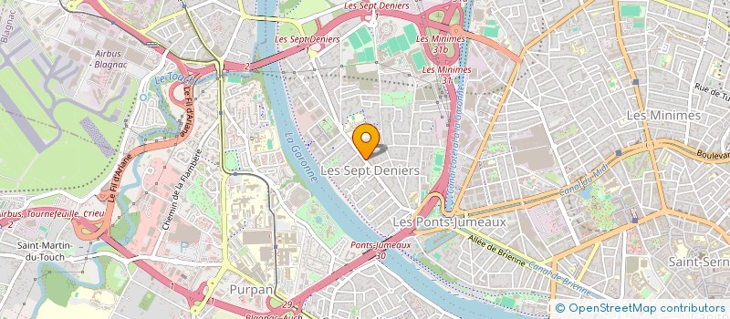 localisation de l'entreprise MONSIEUR PASCAL MIRAGLIA à TOULOUSE