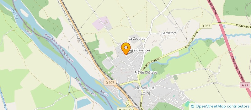 localisation de l'entreprise MONSIEUR PASCAL MOHAMMEDI à NEUVY-SUR-LOIRE